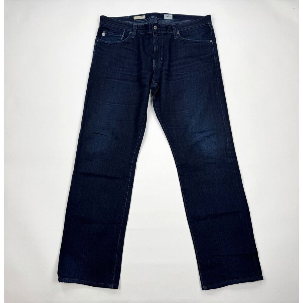 AG Adriano Goldschmied Graduate Tailored Leg Stretch Denim Mens 36 $215 Cotton